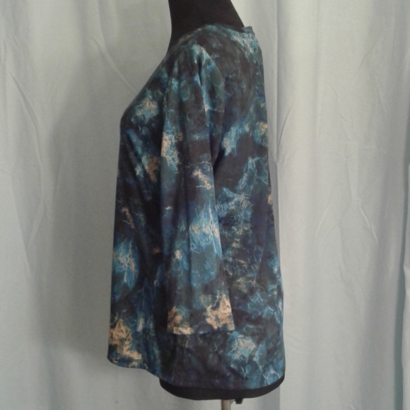 Coldwater Creek S 8 top 3/4 sleeves tee shirt - Picture 3 of 6